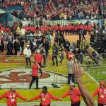 NFL 경기 또는 슈퍼볼 장면
